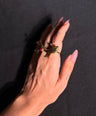 Koi Fish Brass Ring