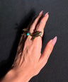 Koi Fish Brass Ring