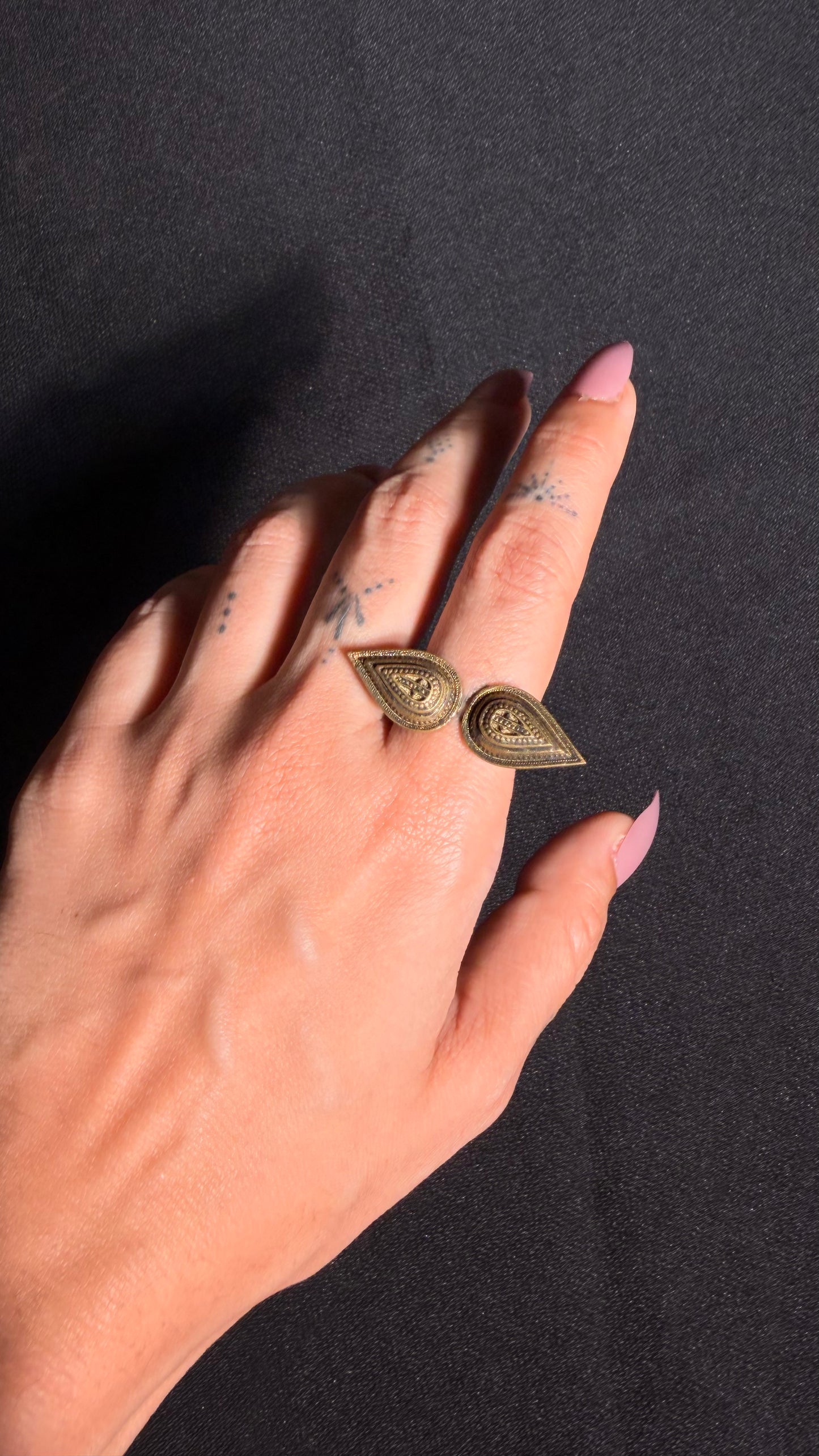 Pankh Brass Ring