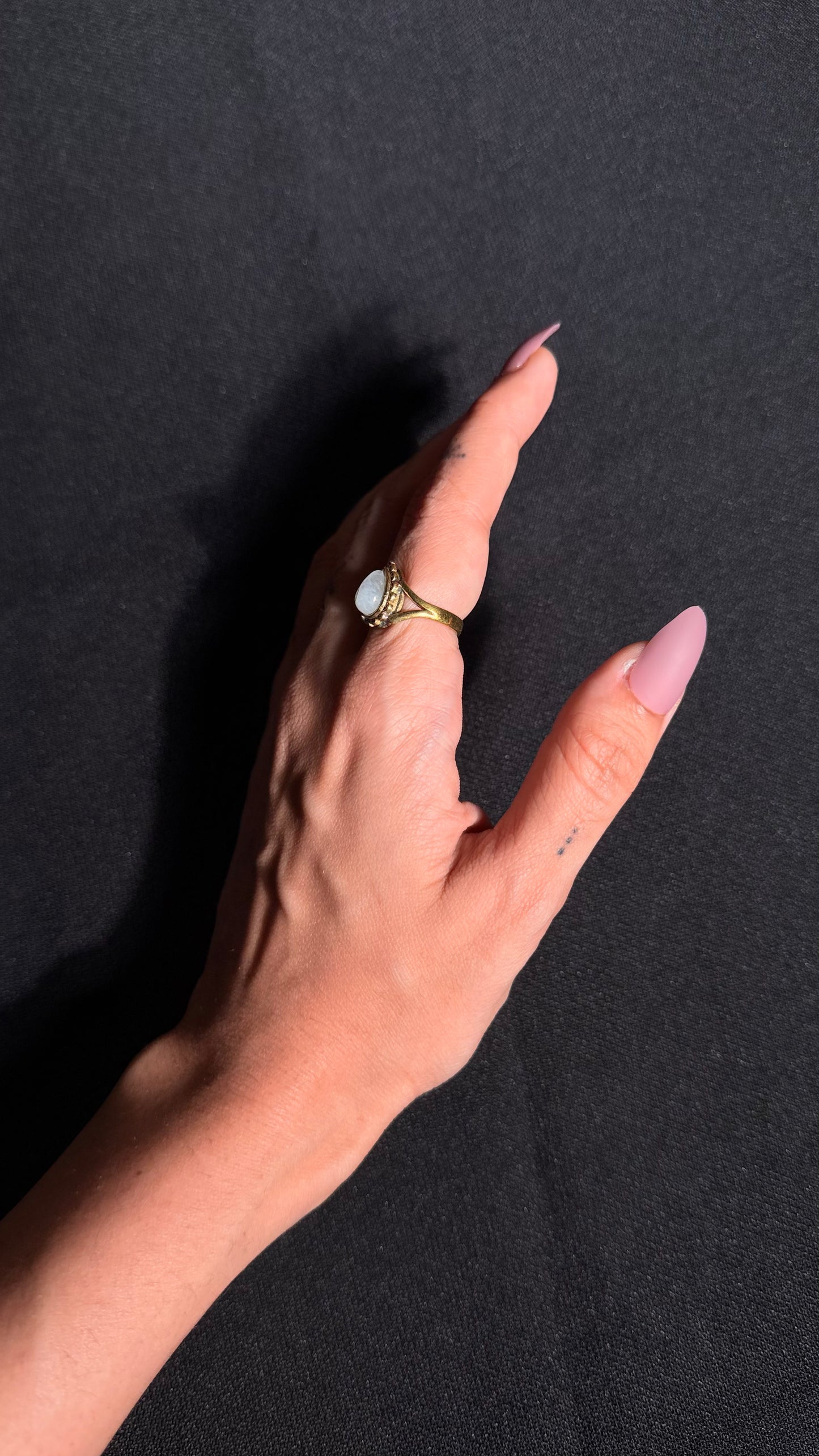 Diya Brass Ring