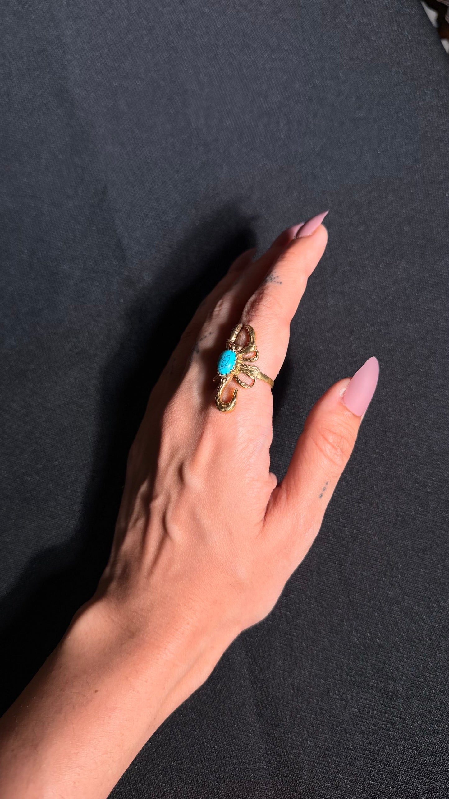 Samundra Brass Ring