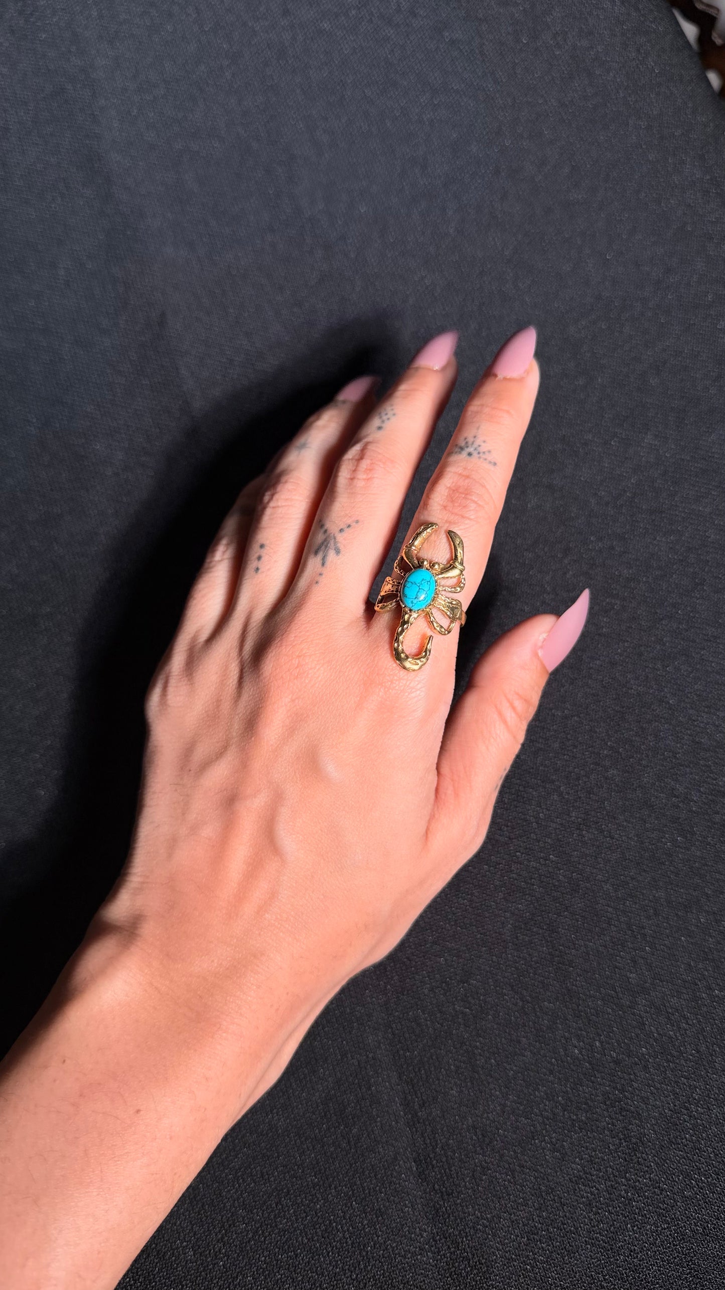 Samundra Brass Ring