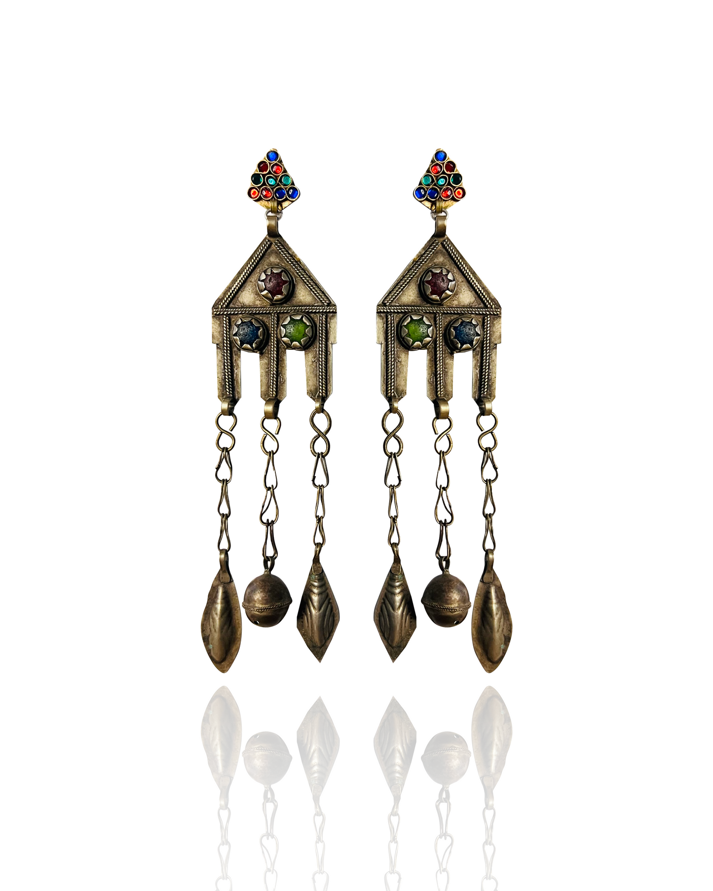 Falaq Afghan Earrings