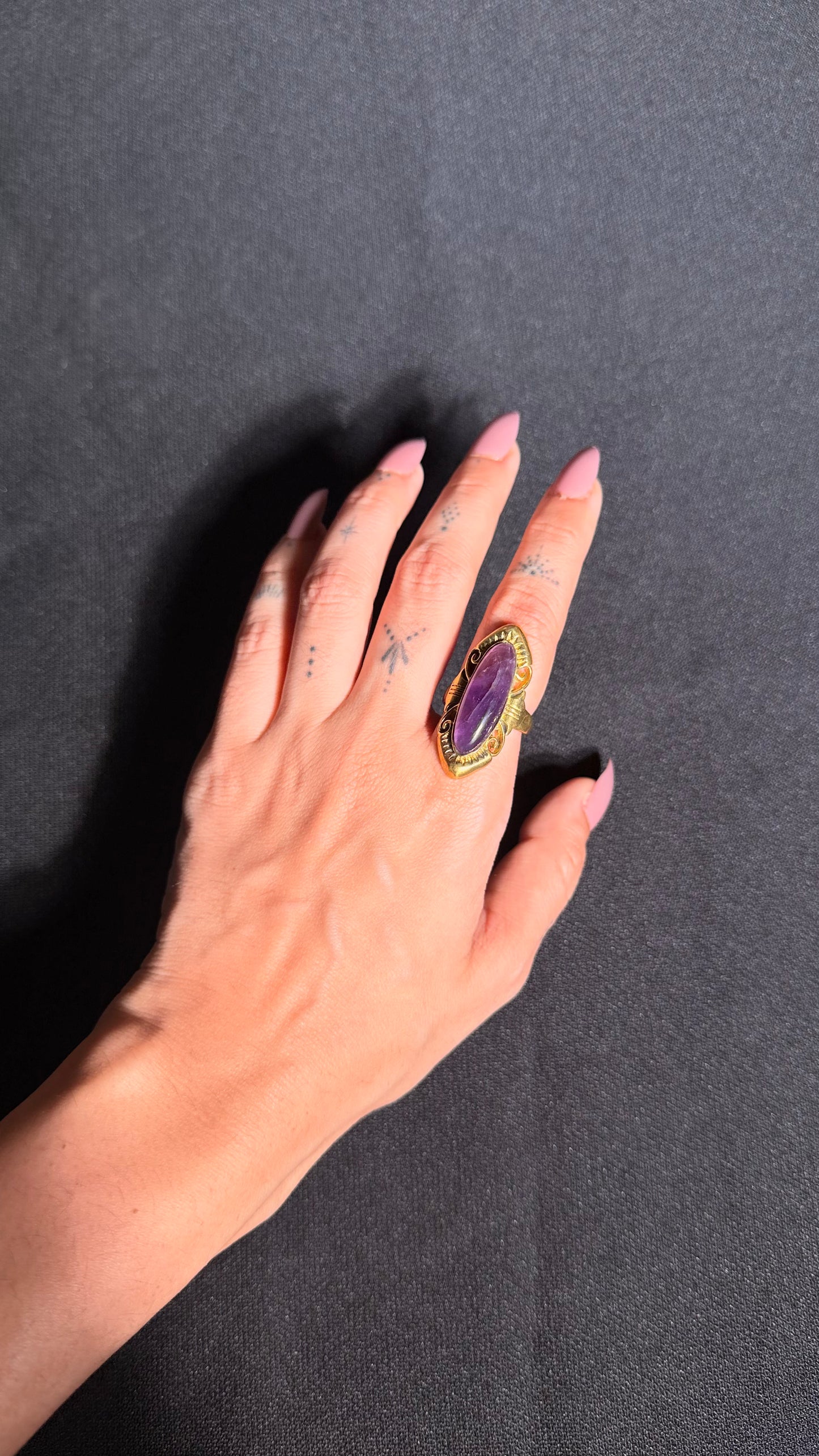 Calm Brass Ring