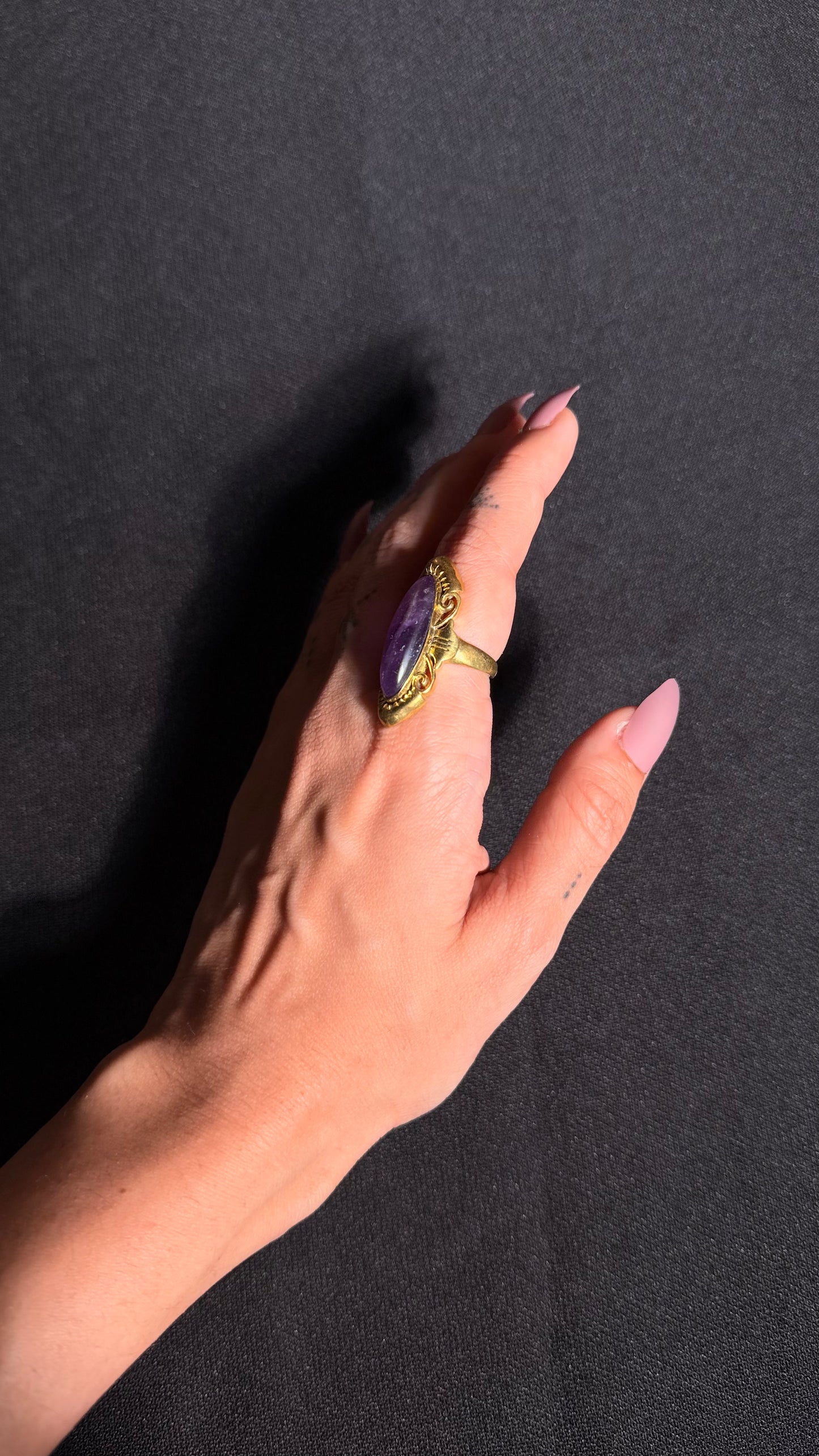 Calm Brass Ring