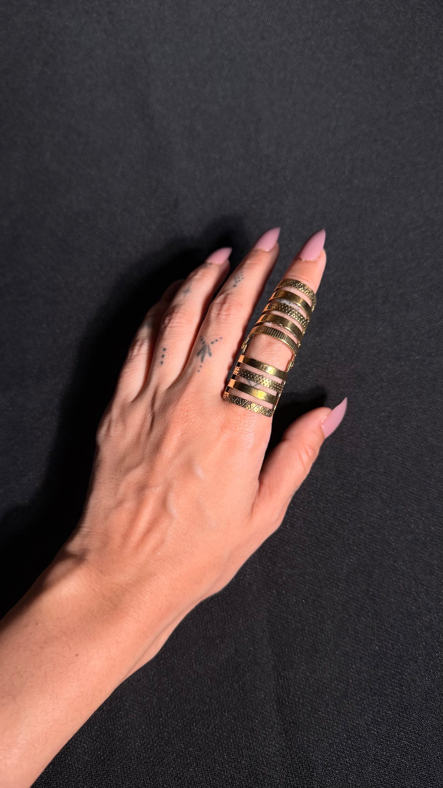 Muhavara Brass Ring