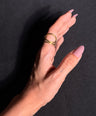 Cross Brass Ring