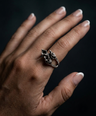 Tulip Zamak Ring