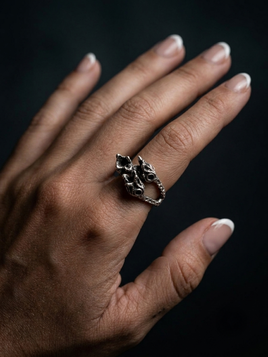 Tulip Zamak Ring