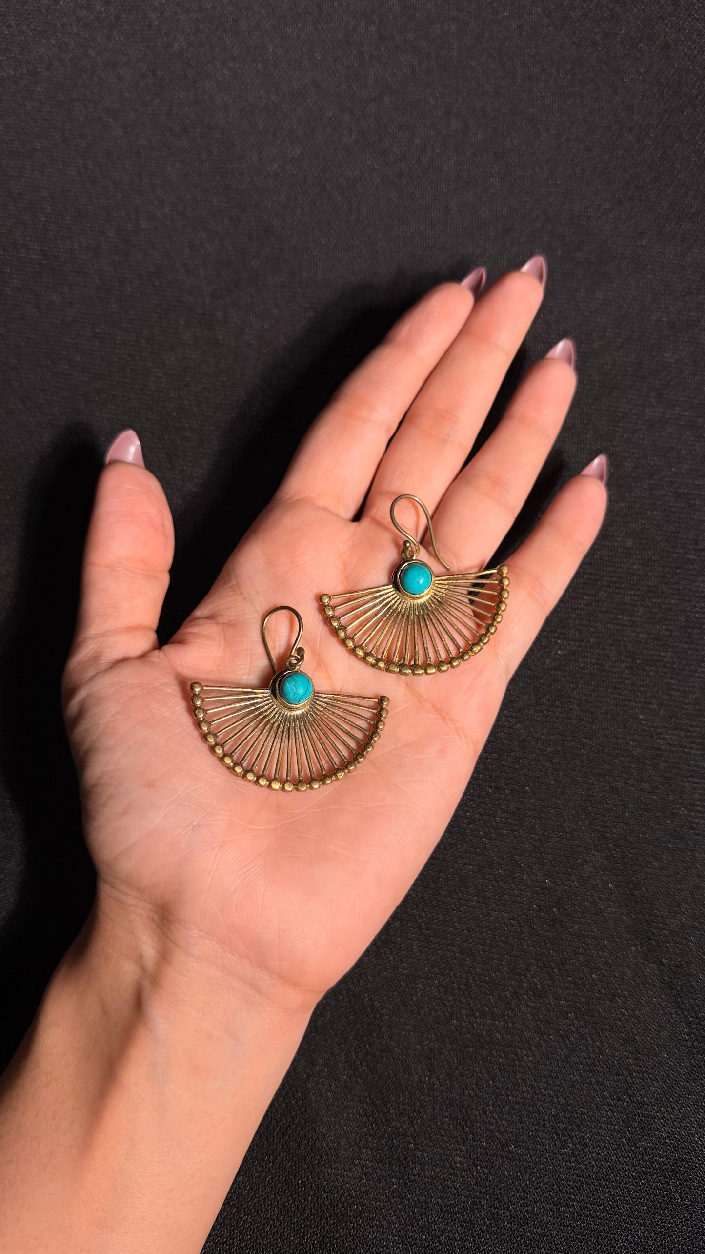Banhi Brass Earrings
