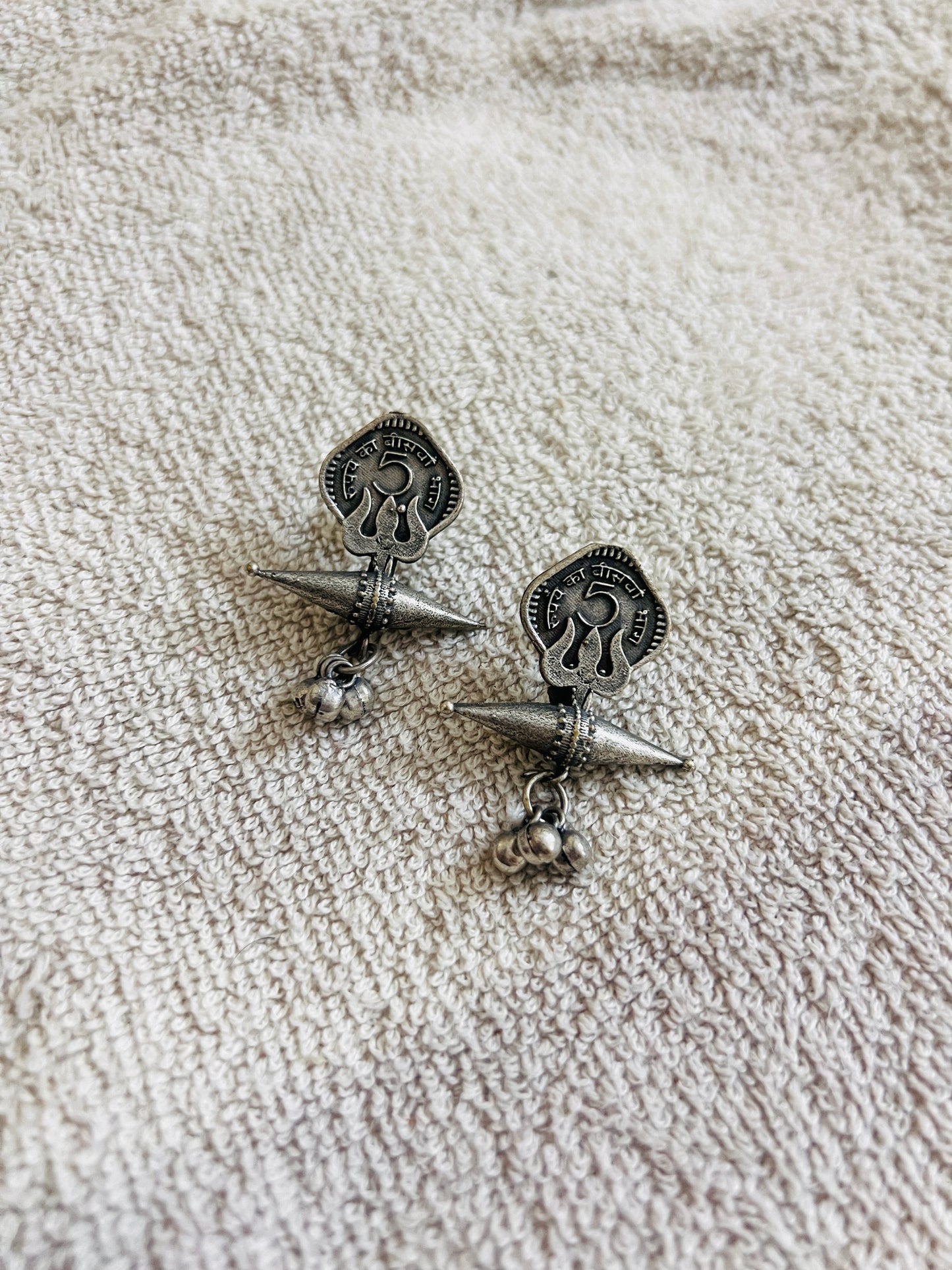 Tika Oxidised Earrings