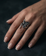 Pari Zamak Ring