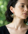 Banhi Brass Earrings