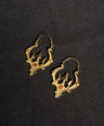 Trishool Brass Earrings