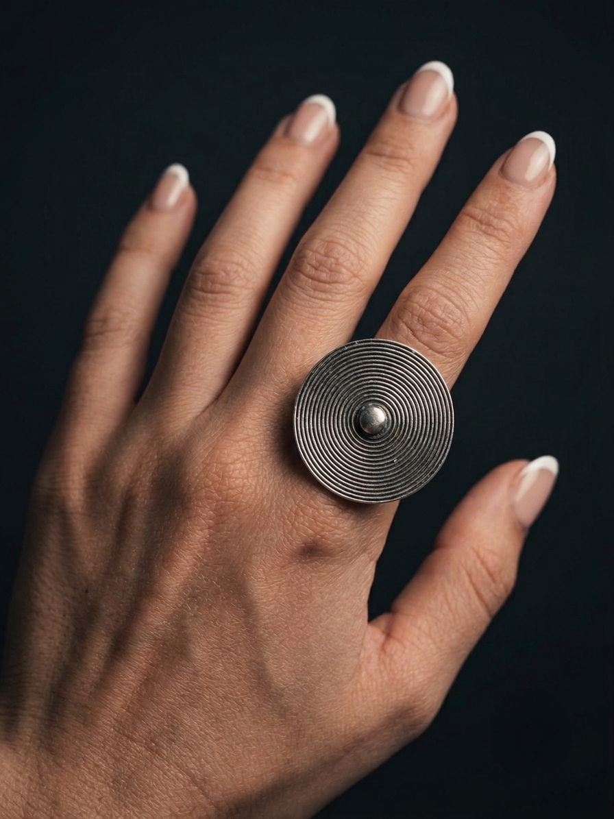 Shahbab Zamak Ring