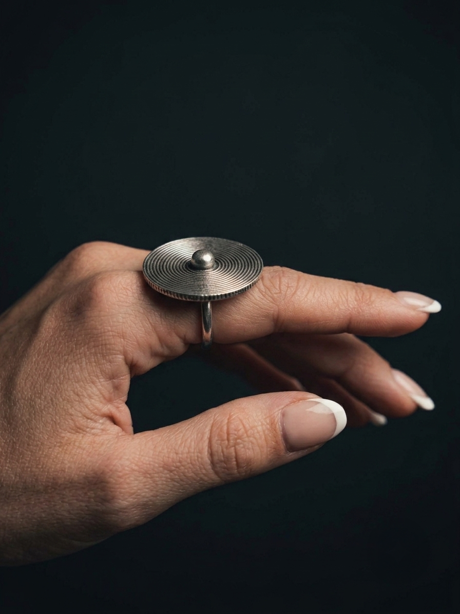 Shahbab Zamak Ring