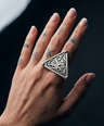 Netra Zamak Ring