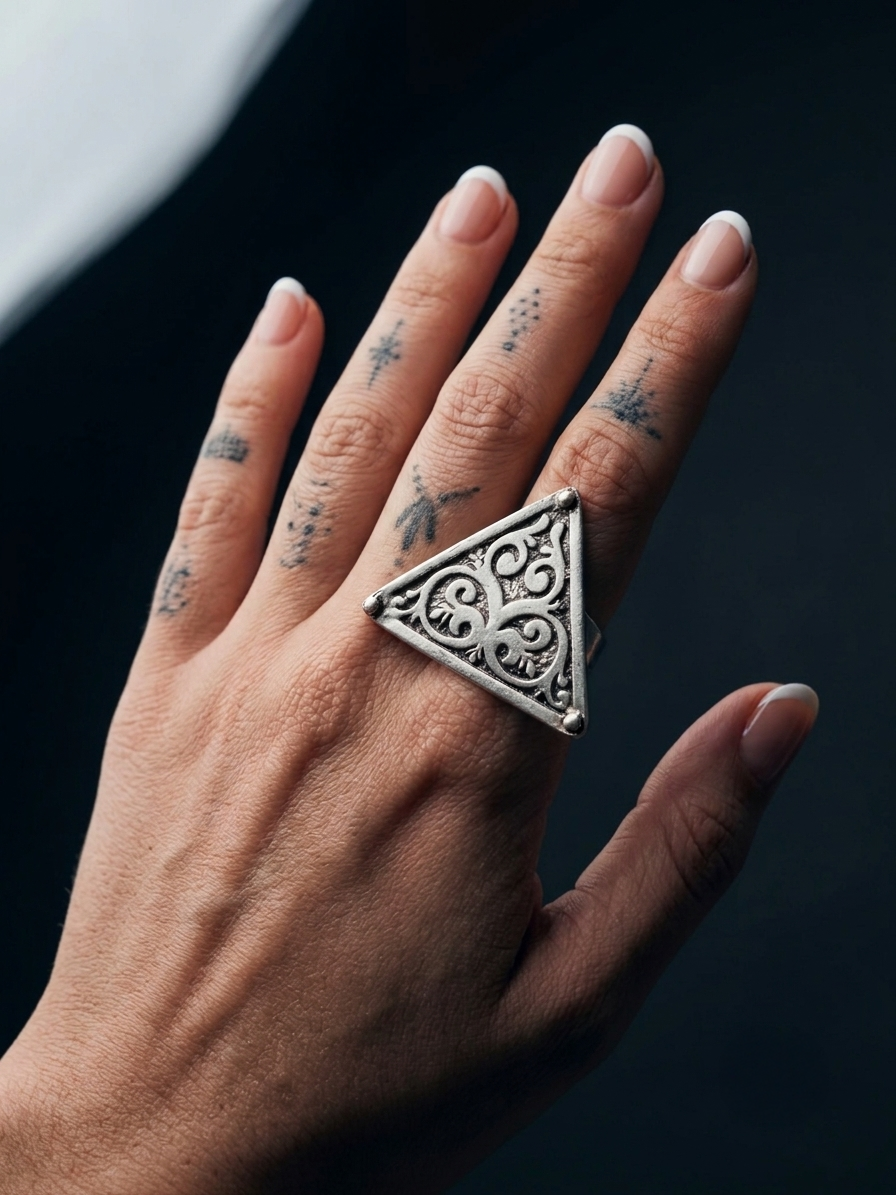 Netra Zamak Ring