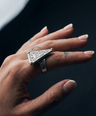 Netra Zamak Ring