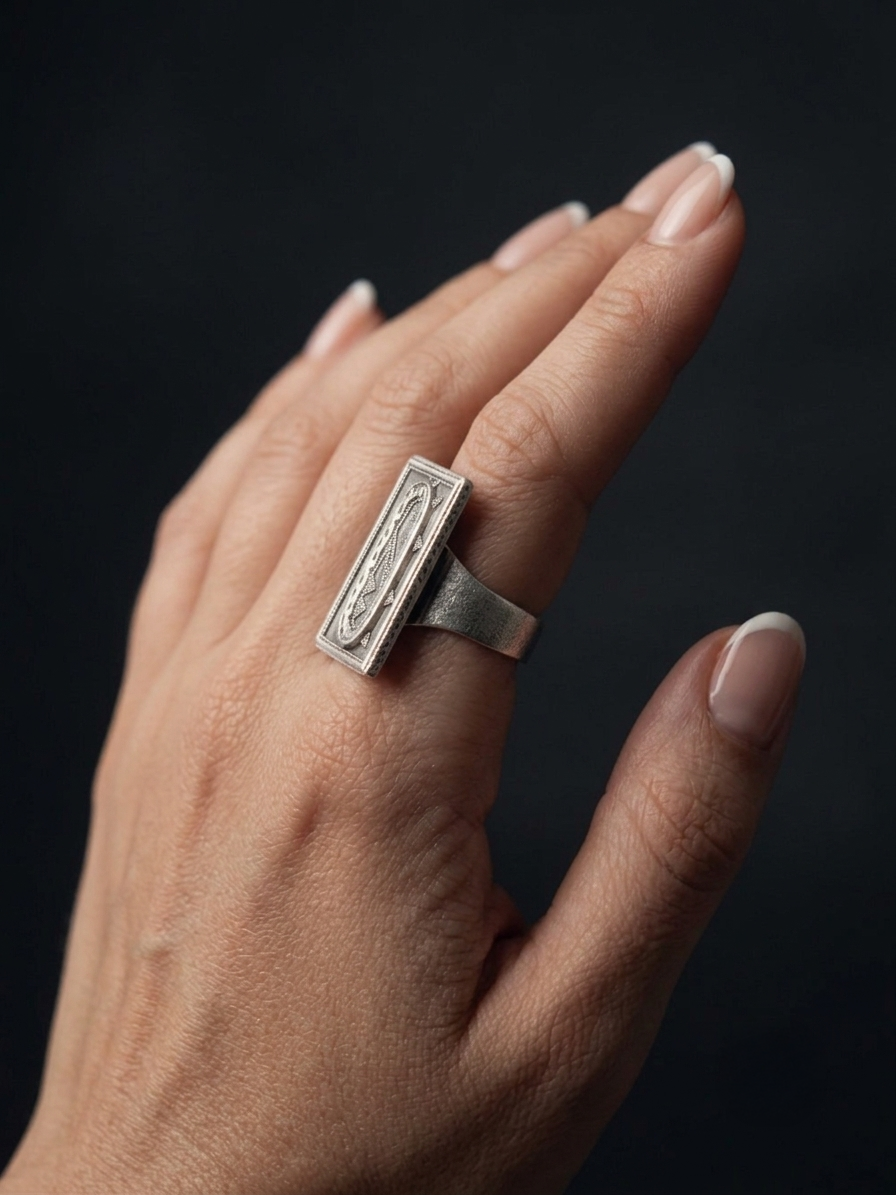 Chaukha Zamak Ring