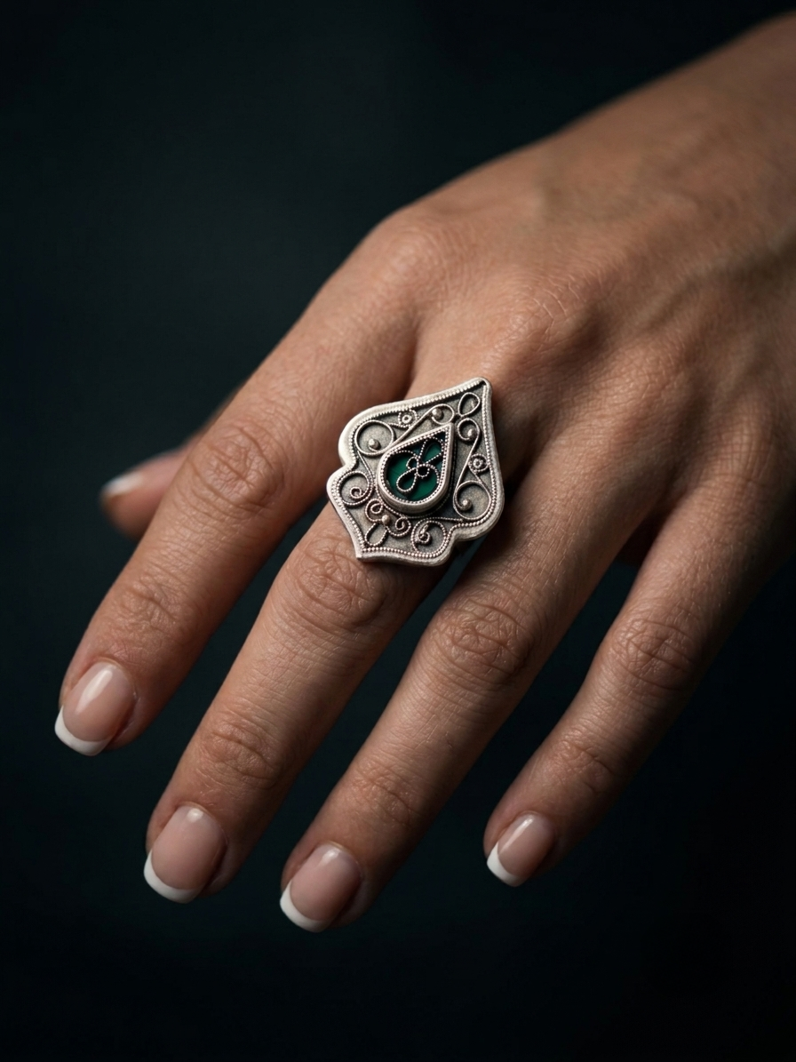 Liha Zamak Ring