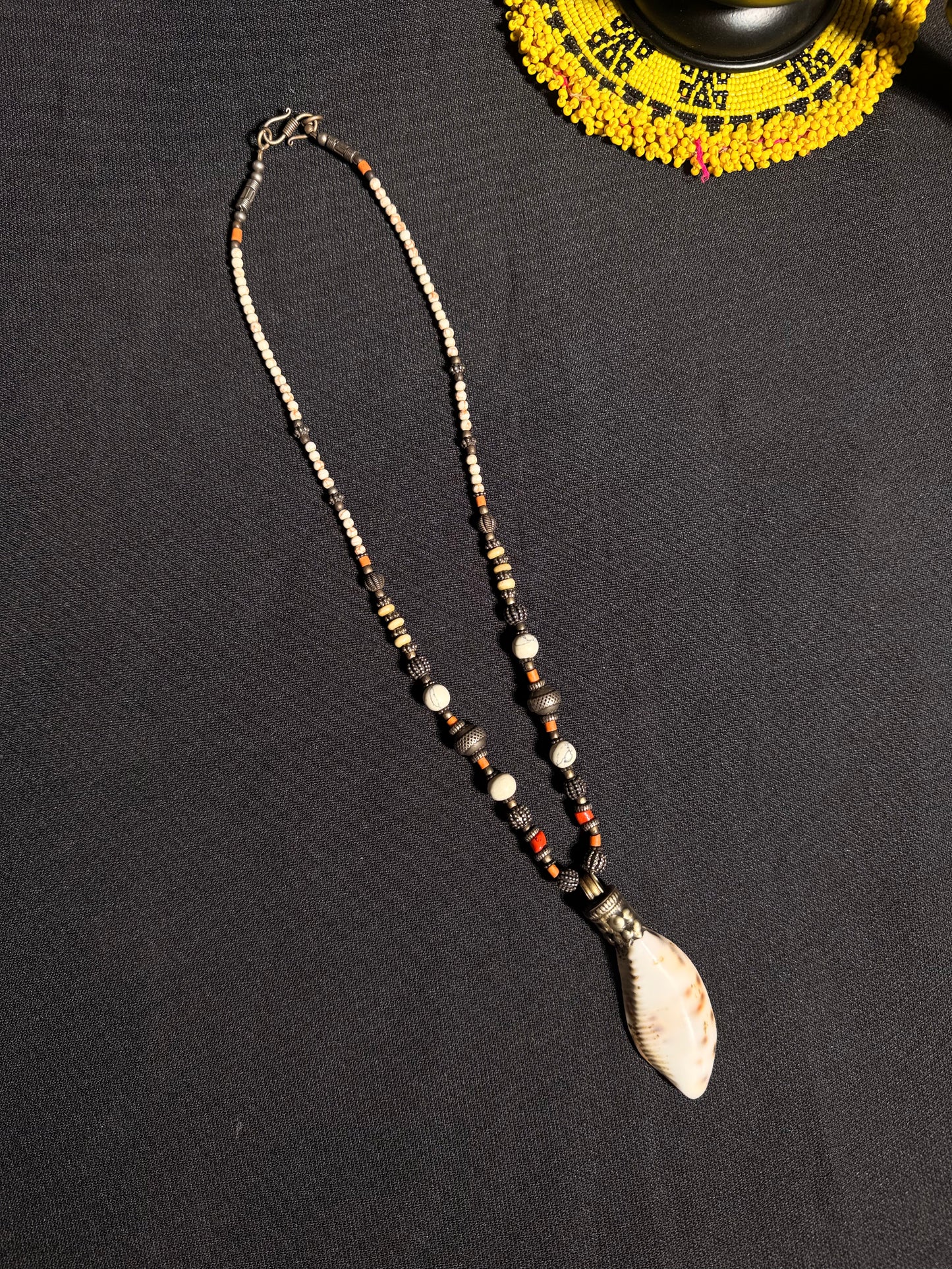 Mudra Shell Necklace