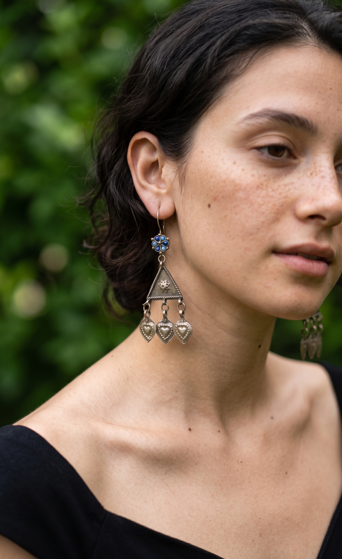 Puri Afghan Earrings