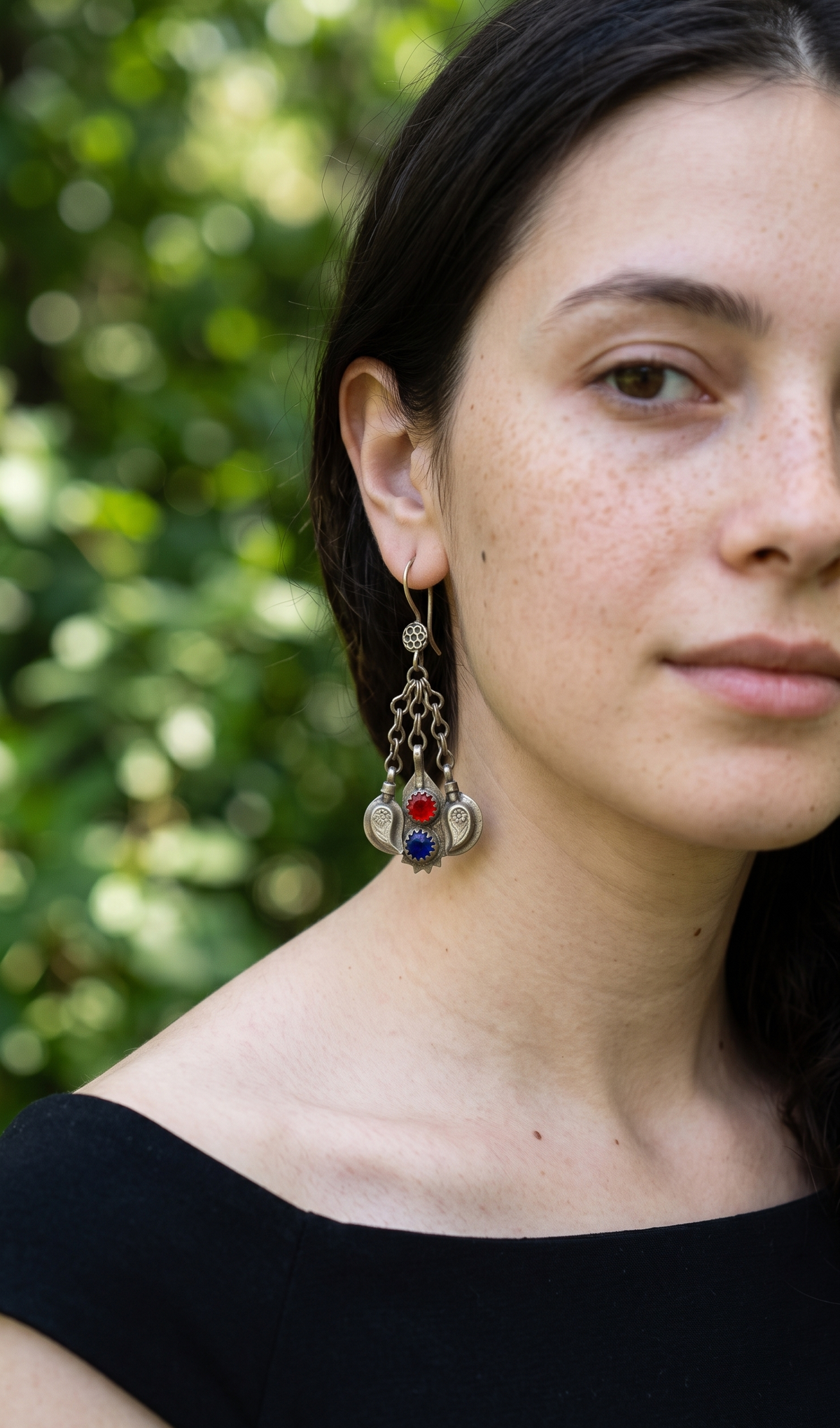 Kuchi Afghan Earrings