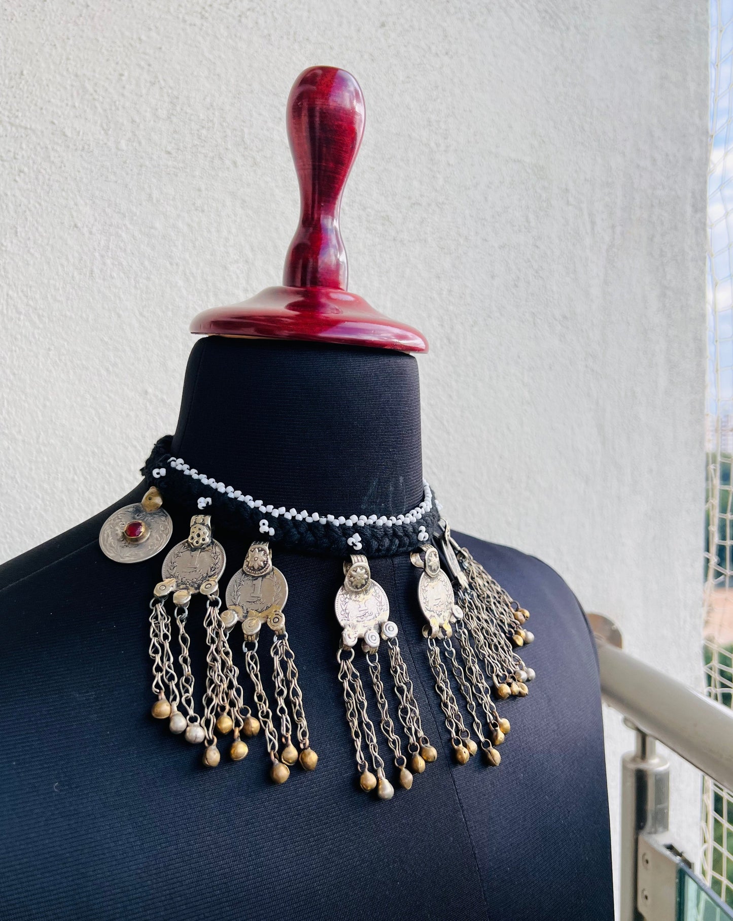 Mubaarak Afghan Necklace