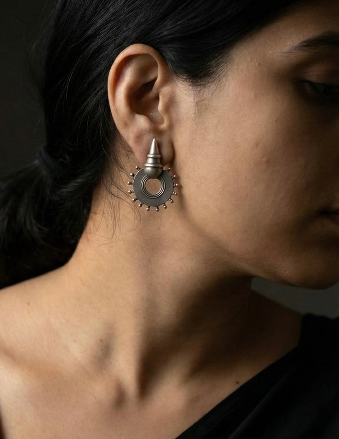Laaz Oxidised Earrings