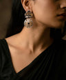 Diya Oxidised Earrings