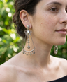 Leya Oxidised Necklace Set with Earrings