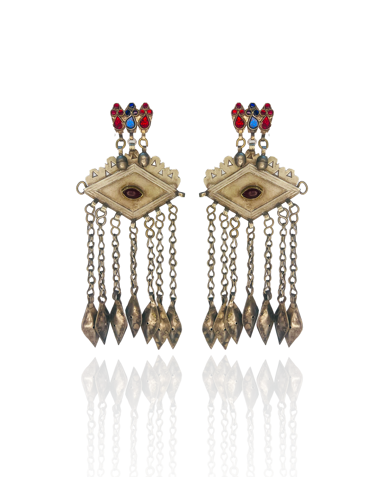 Kama Afghan Earrings