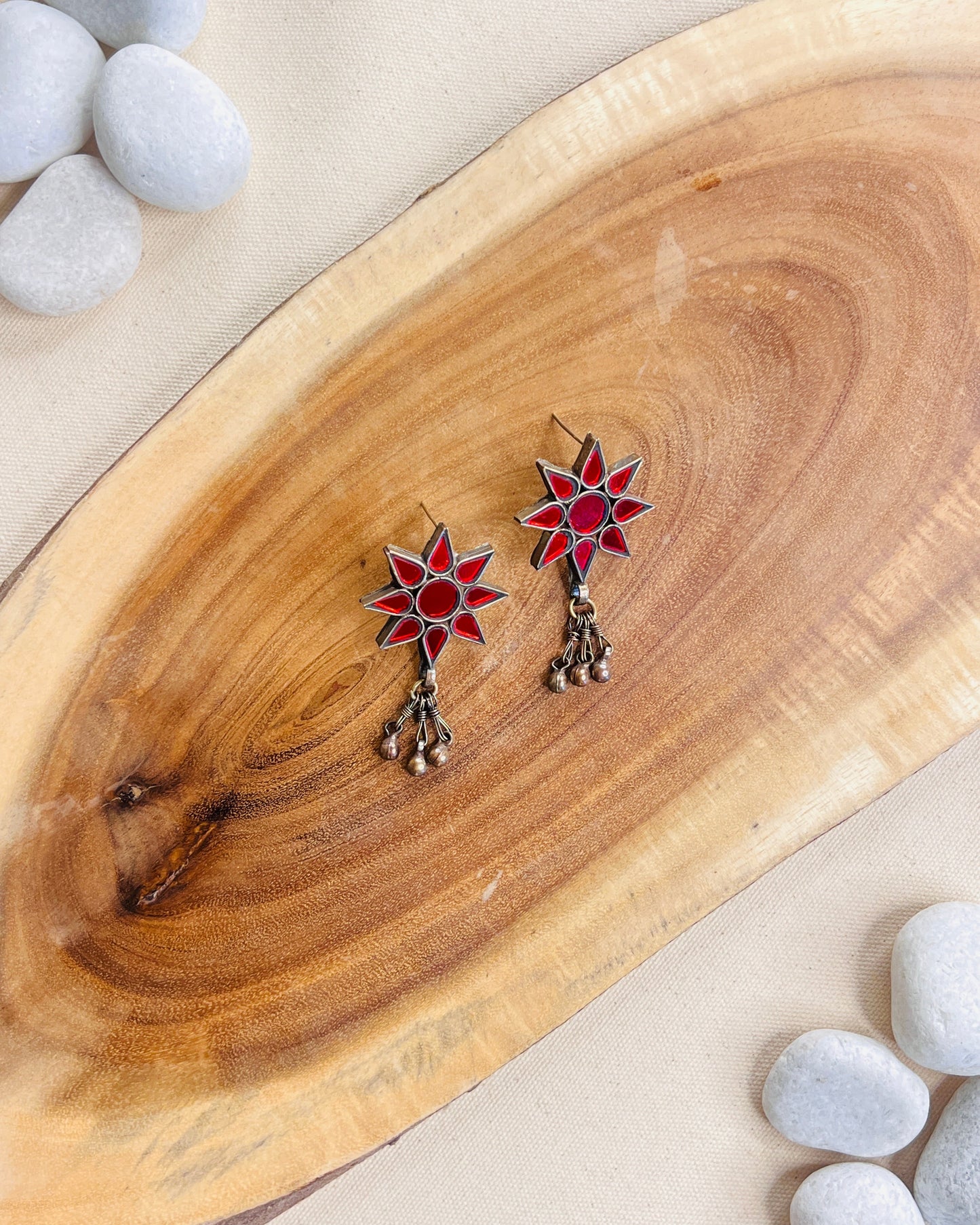 Taraash Glass Earrings