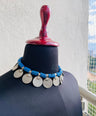 Aasmani Afghan Necklace