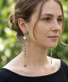 Abhey Oxidised Necklace Set with Earrings