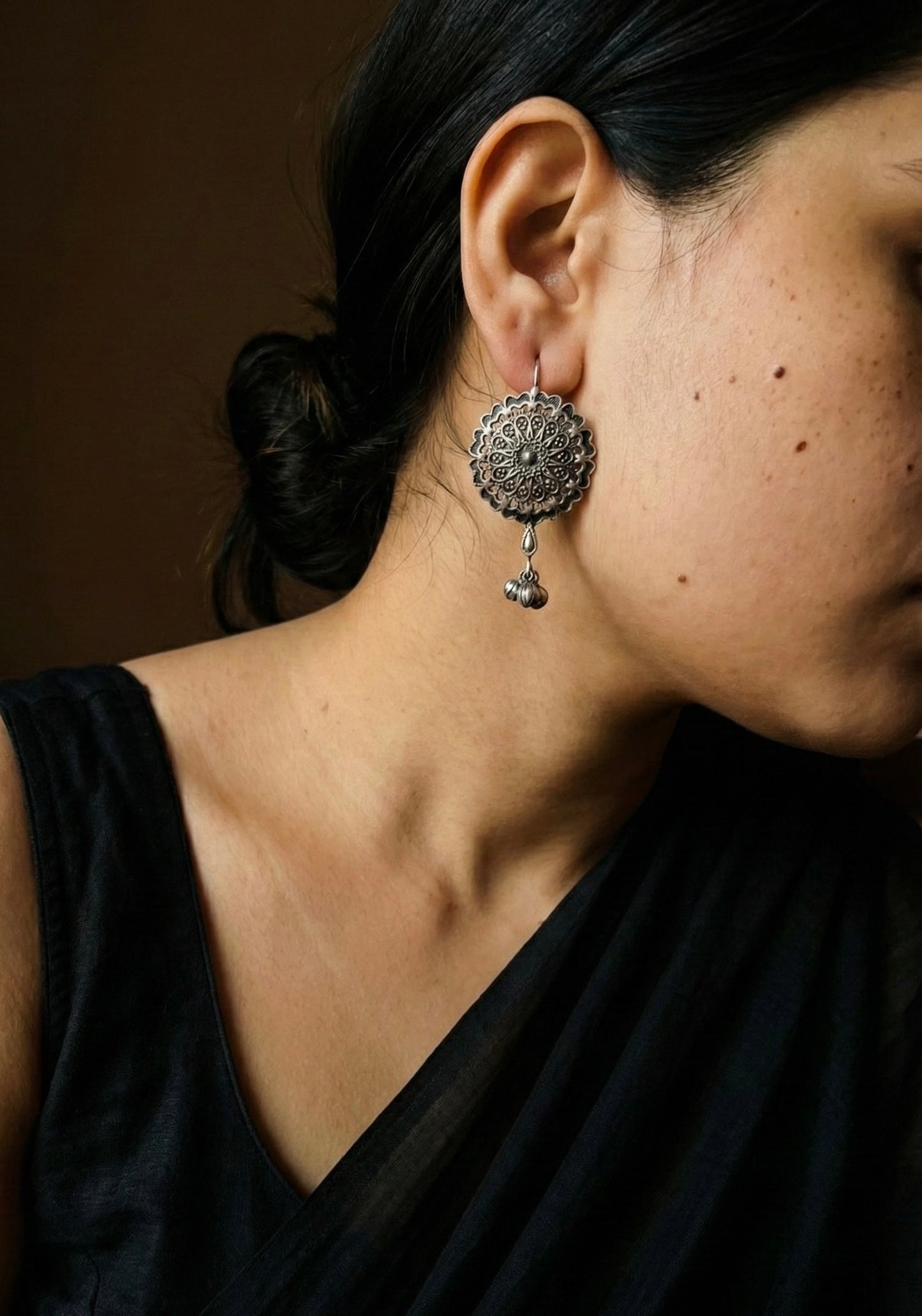 Ayira Oxidised Earrings