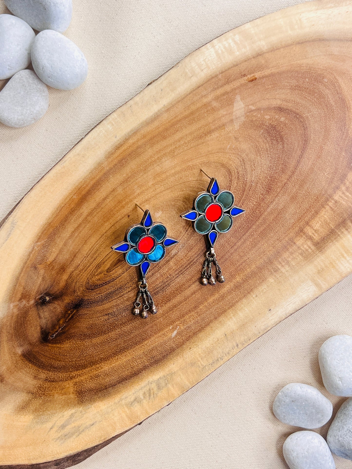 Meena Glass Earrings