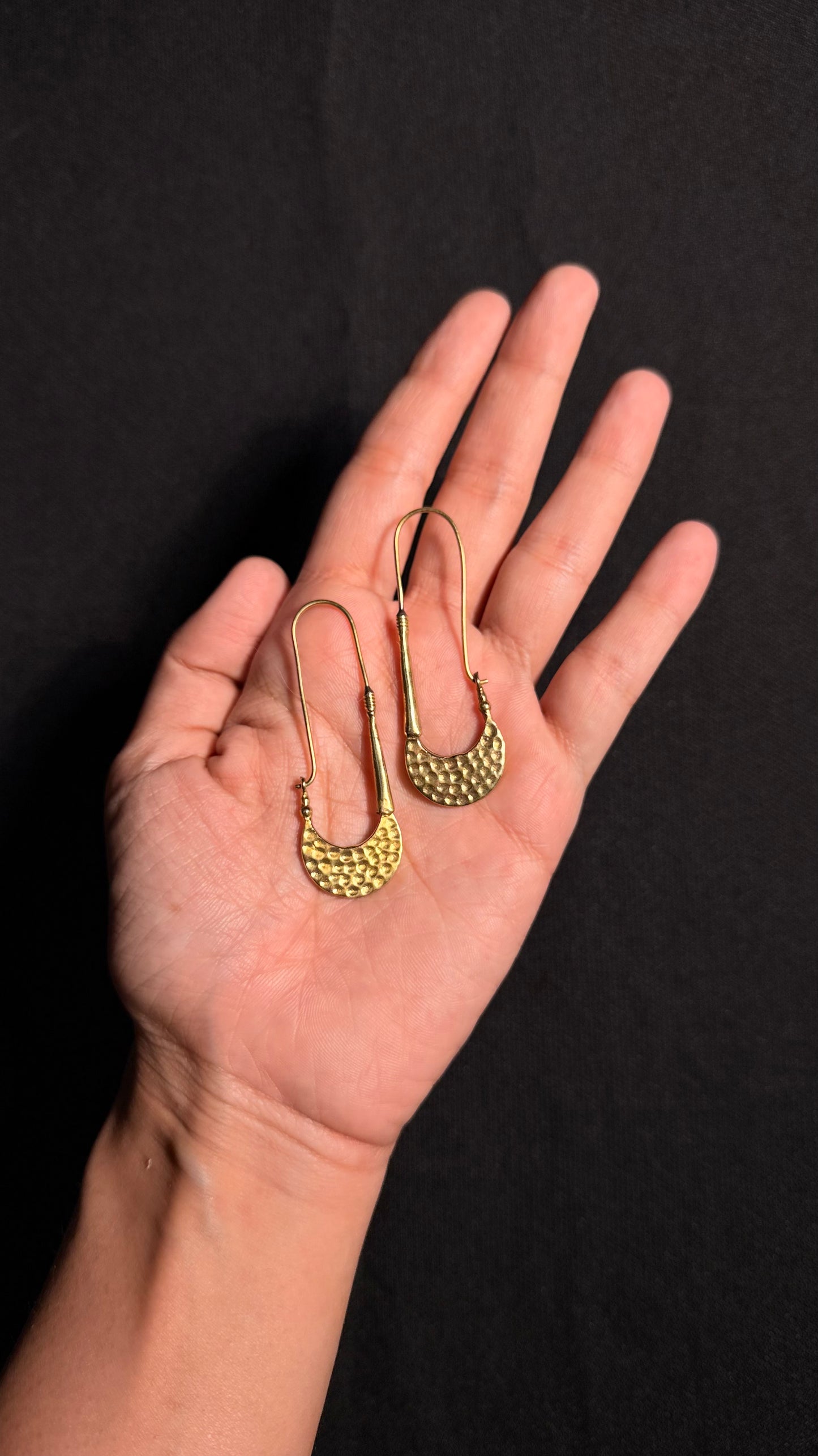 Peehar Brass Earrings