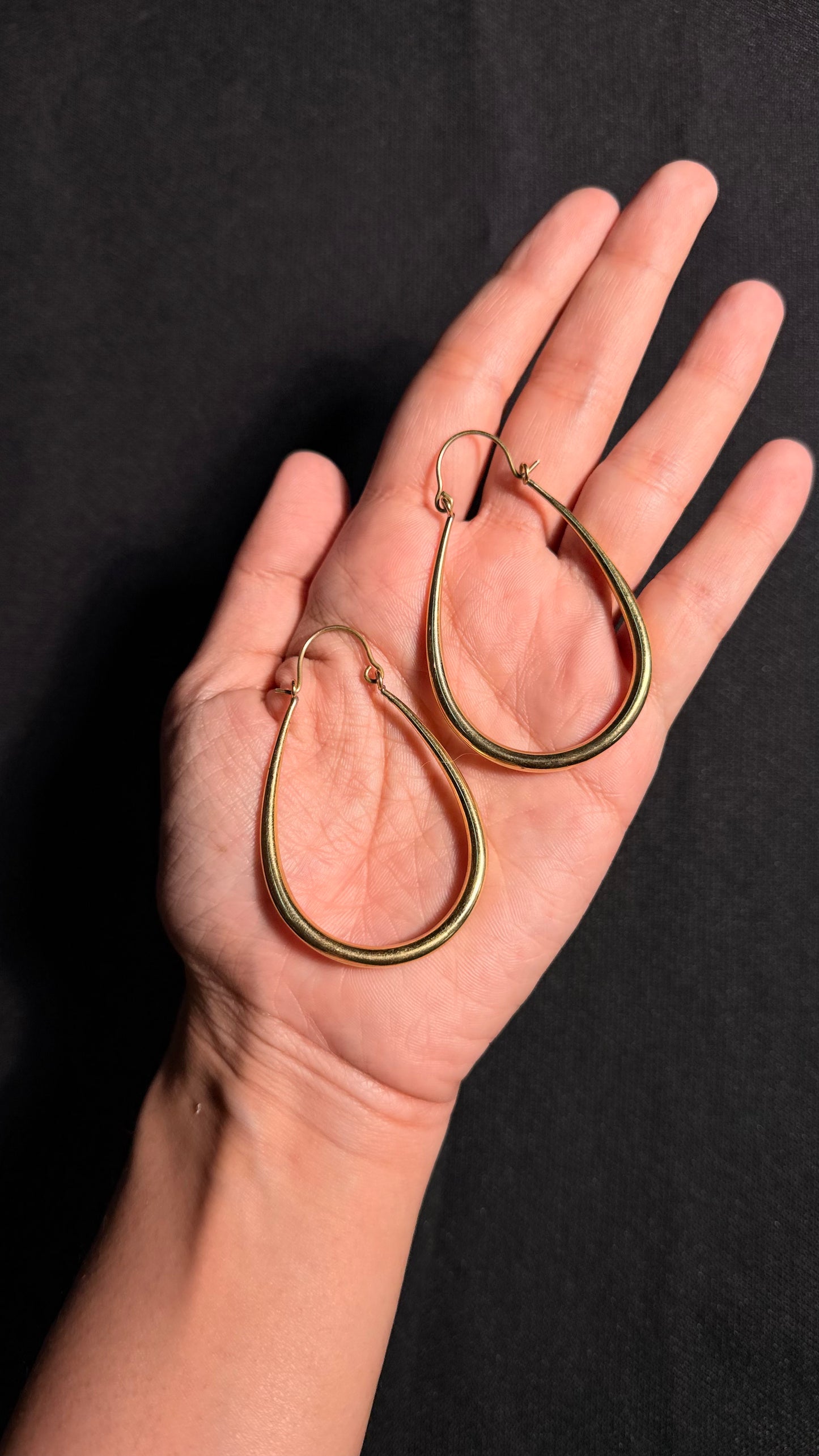 Mimita Brass Earrings