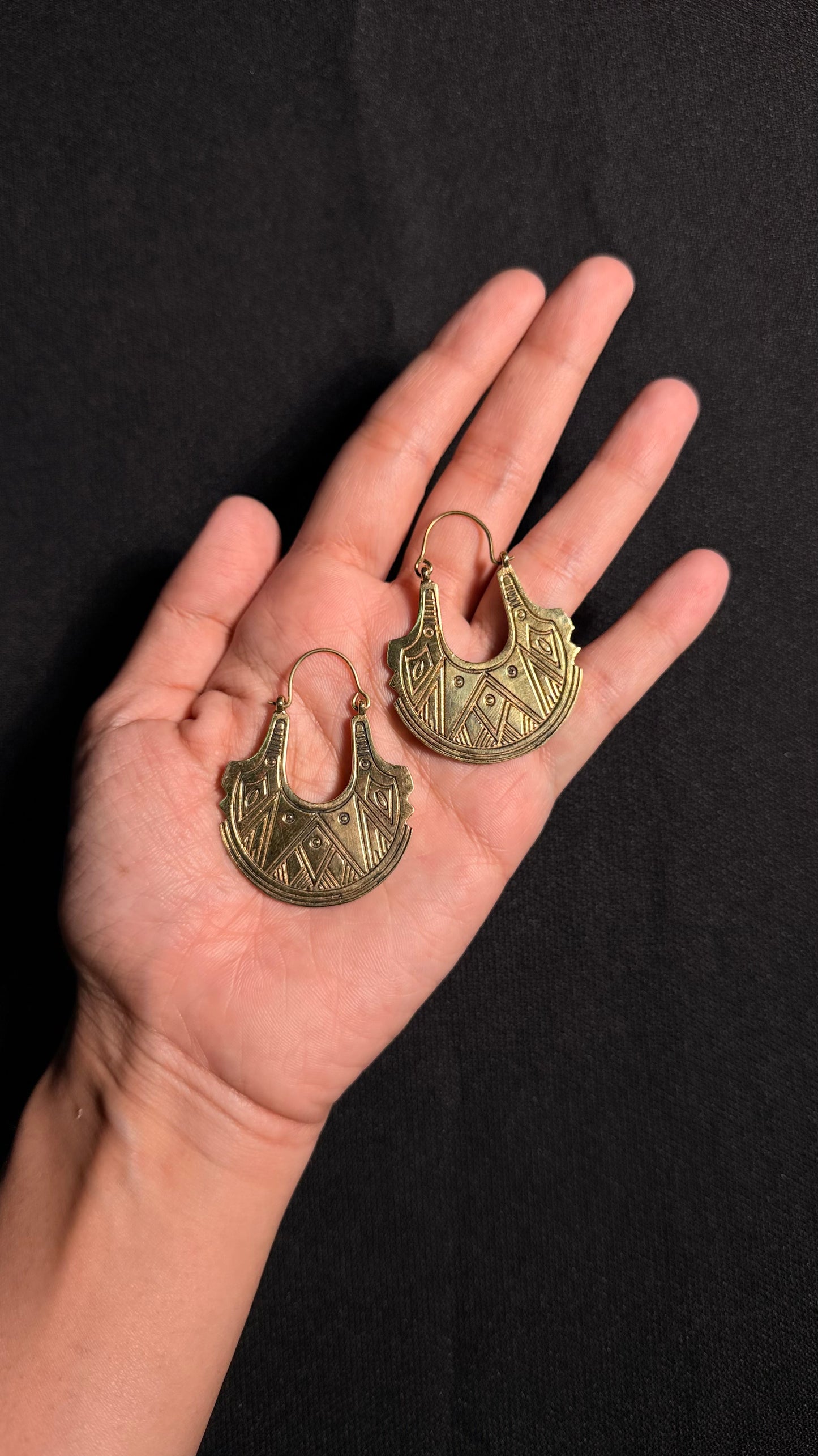 Cooper Brass Earrings