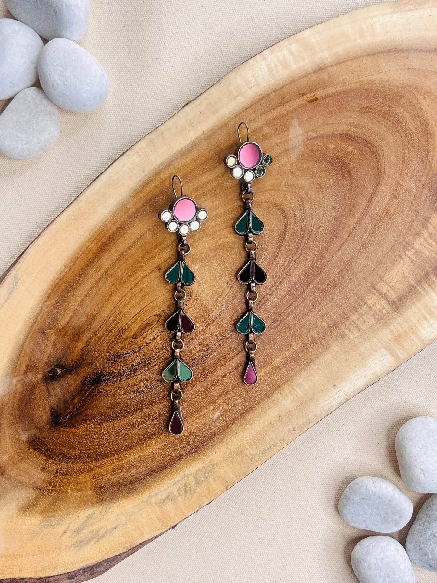 Manjari Glass Earrings