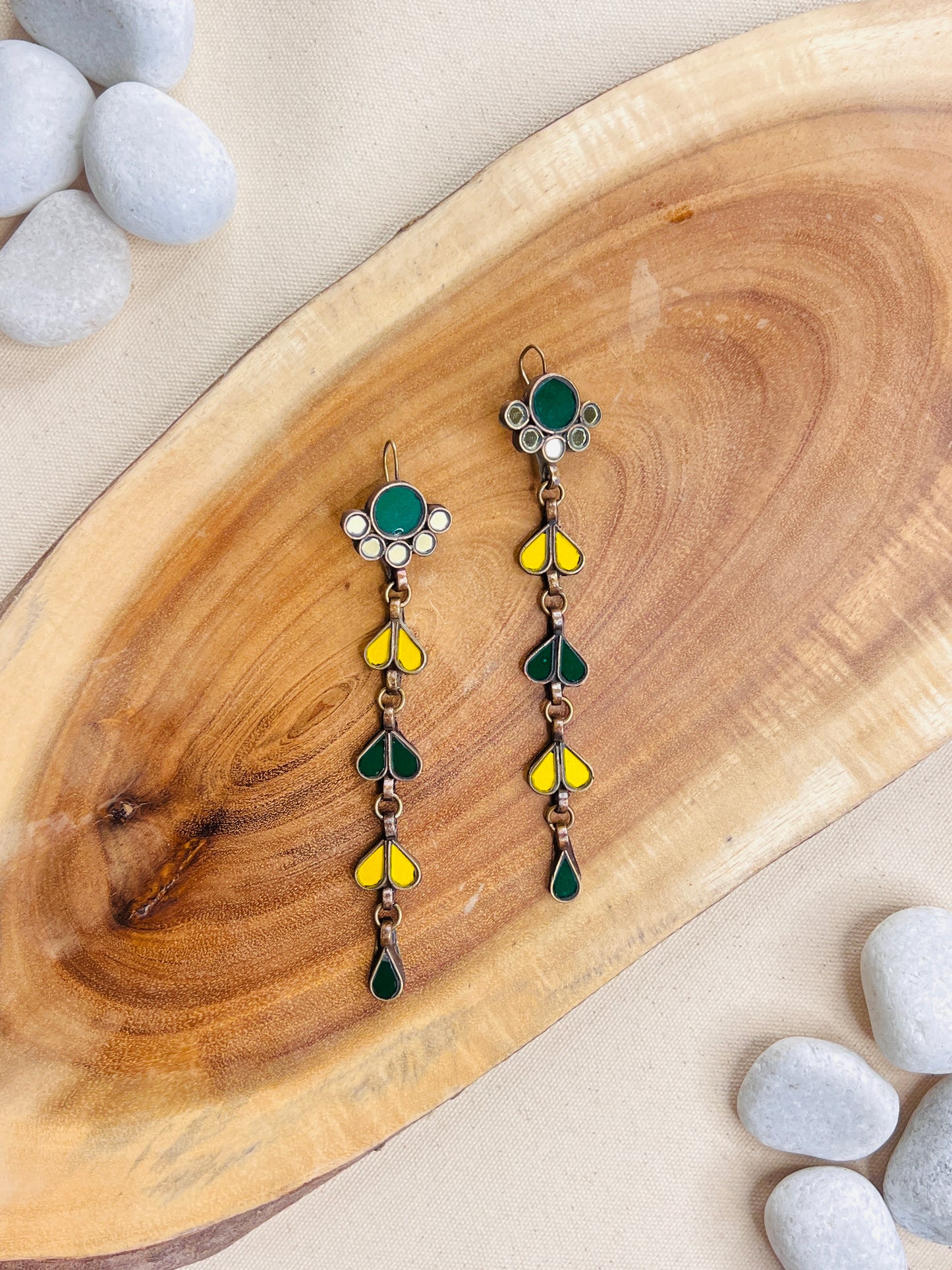 Manjari Glass Earrings
