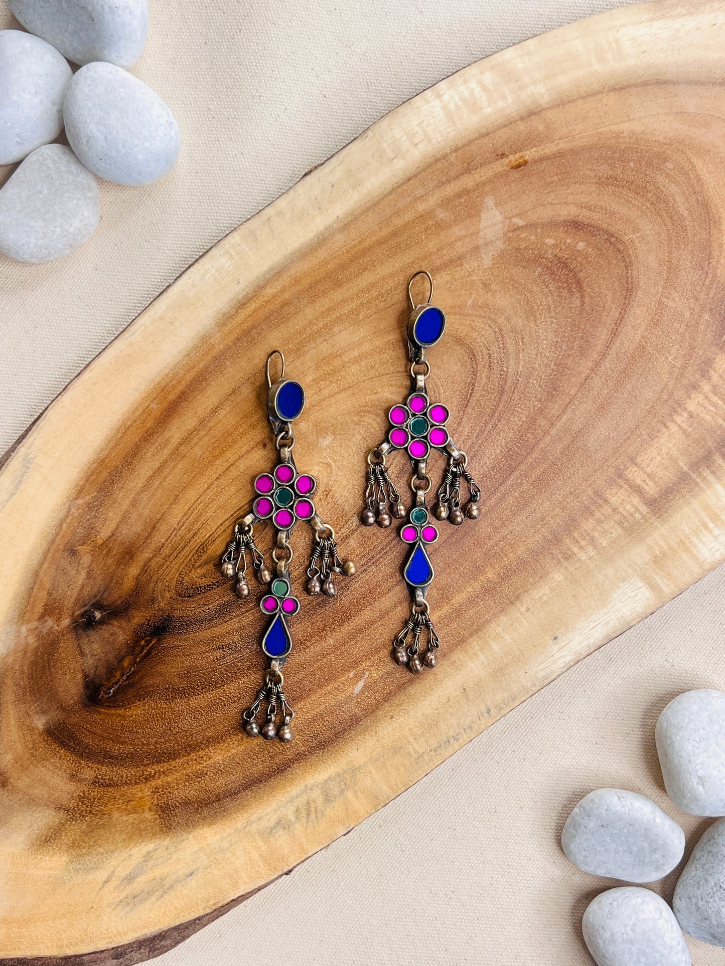 Saanjh Glass Earrings