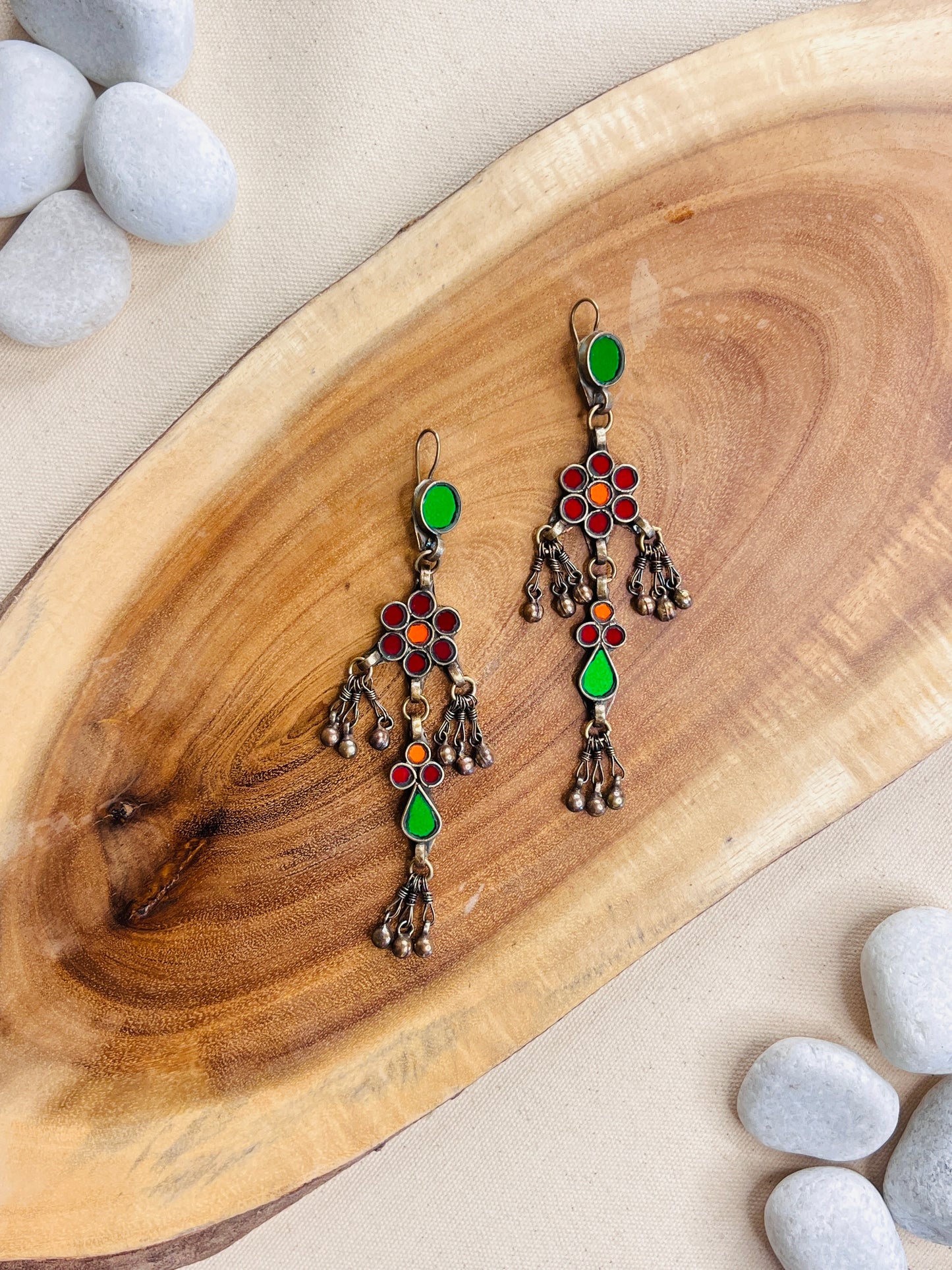 Saanjh Glass Earrings