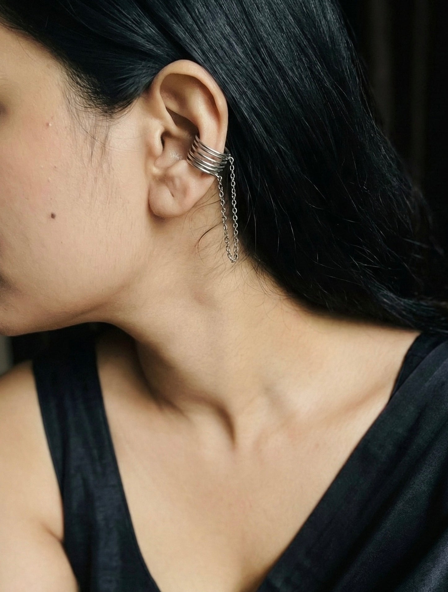 Paradi Oxidised Earrings