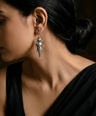 Irata Oxidised Earrings