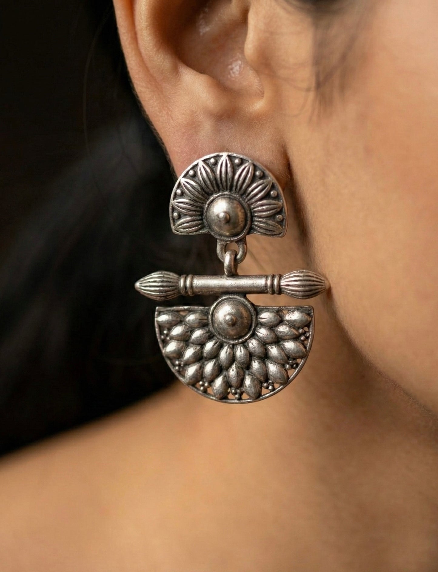 Lohiya Oxidised Earrings