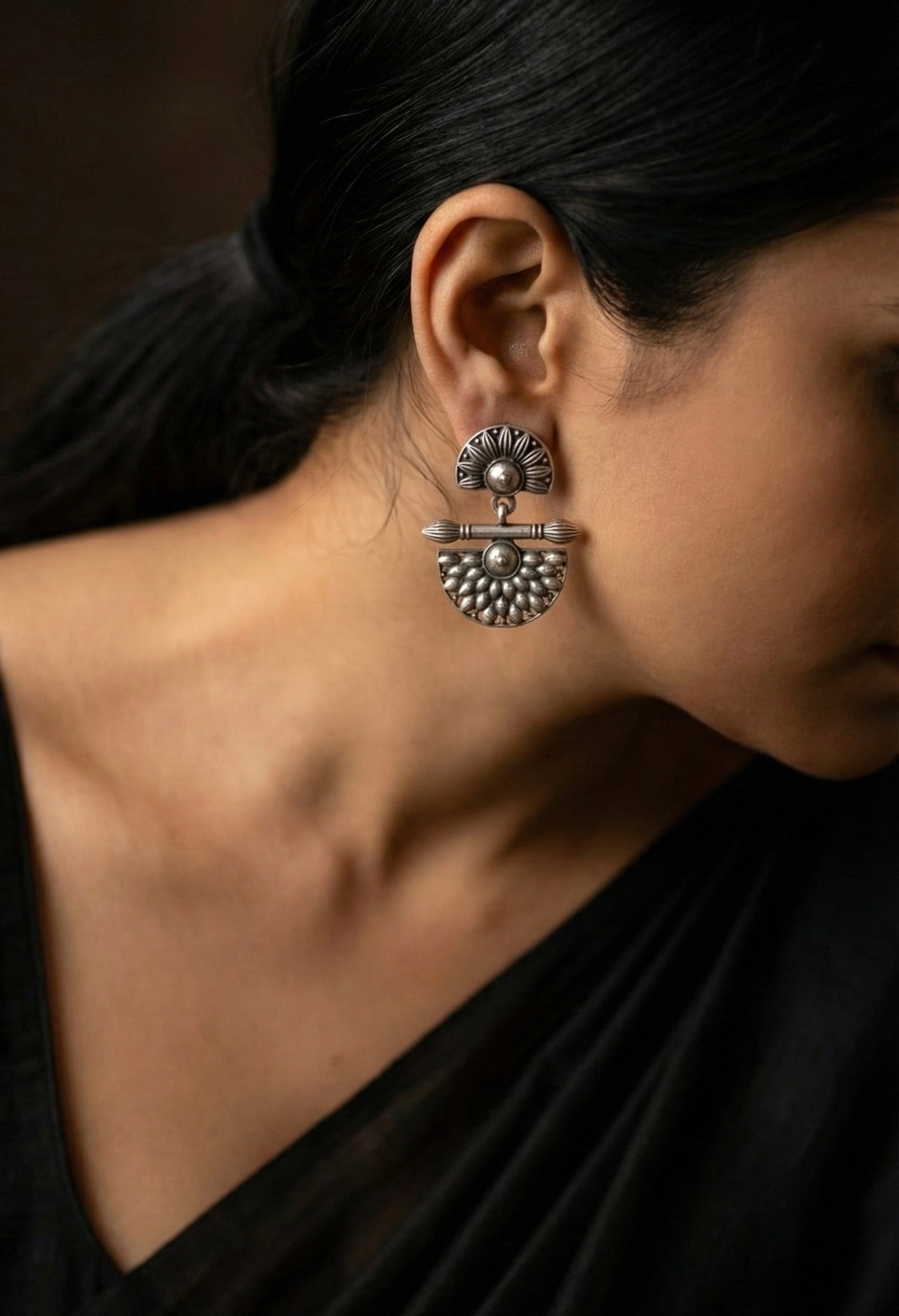 Lohiya Oxidised Earrings