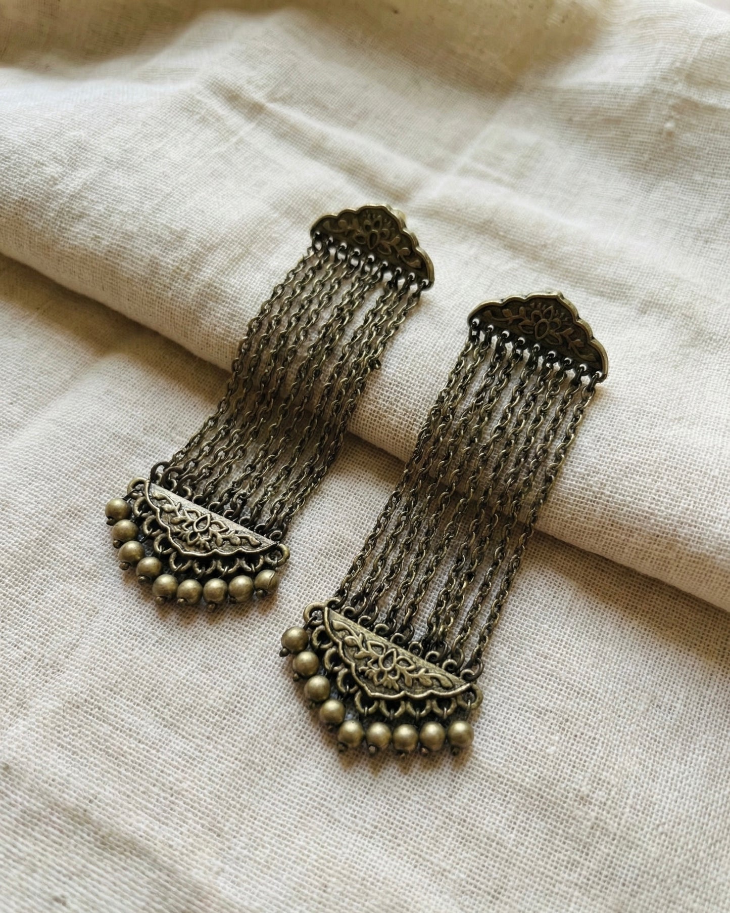 Quera Oxidised Earrings